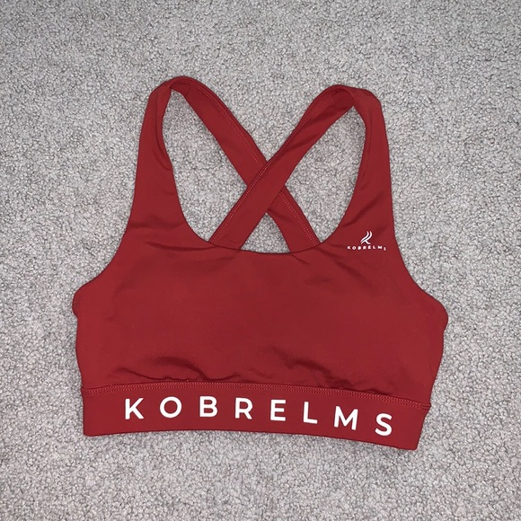 Kobrelms red cross back sports bra - Picture 1 of 2